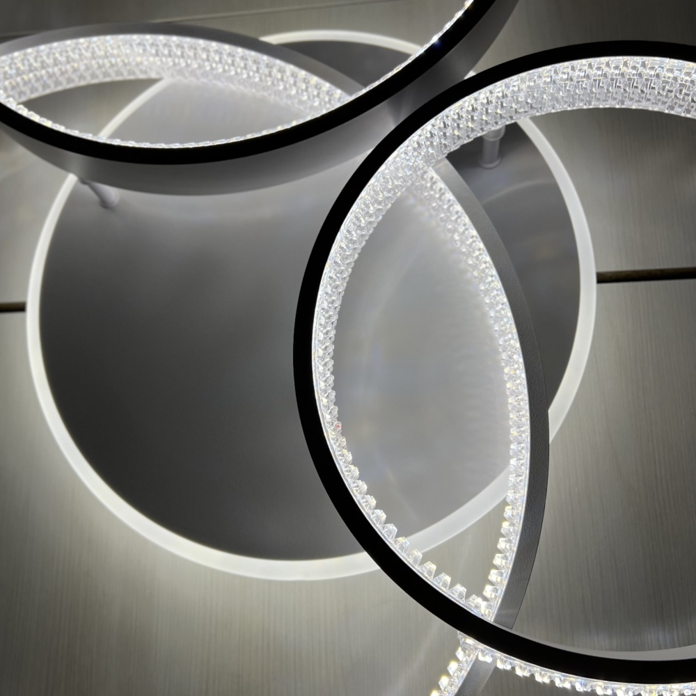 Люстра світлодіодна Luminaria 100 Вт LED-модуль білий AKRILIKA ROUND 100W 4R WHITE