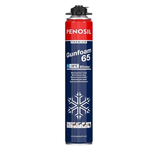 Піна монтажна PENOSIL Premium Gunfoam 65 winter 850 мл