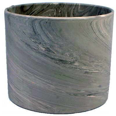 Горшок Borralheira 23MAT30 шоколадный мрамор