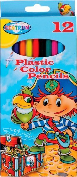 Карандаши цветные Pirate 84268 12 шт. Centrum