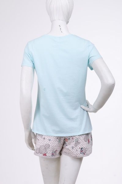 Пижама женская Roksana Mouse 718/12008 р. M голубой с бежевым 