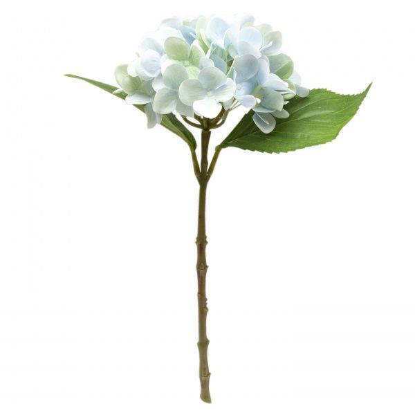 Квітка штучна Гортензія 42 см блакитна 630614