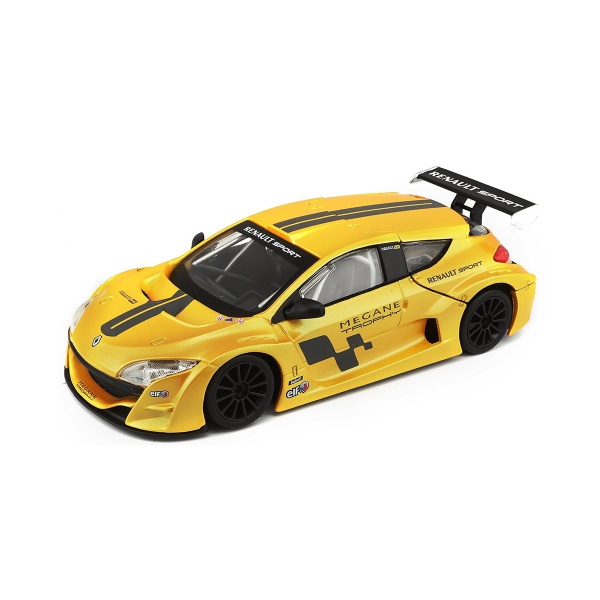Автомодель Bburago 1:24 Renault Megane Trophy жовтий металік 18-22115