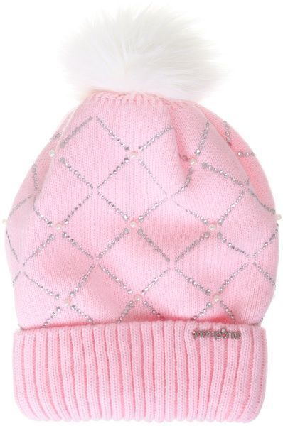 Шапка для девочек Pompona р.50-52 светло-розовый 20 Z P 69 ПП 