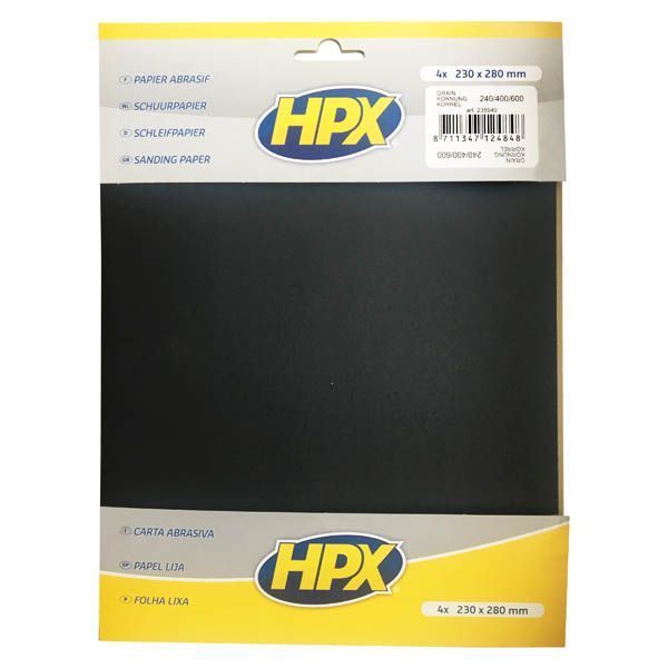 Наждачний папір P240 для вологого шліфування 4 шт. 235940