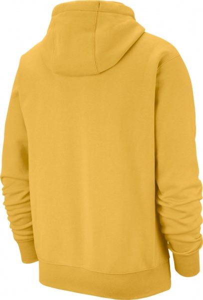 Джемпер Nike M NSW CLUB HOODIE PO BB BV2654-761 р. M жовтий