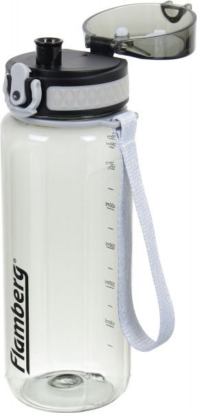 Пляшка для води Energy 0,7 л сірий Flamberg