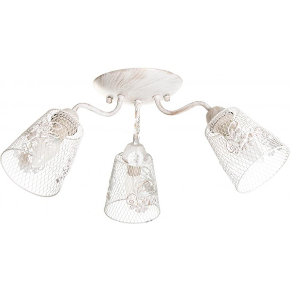 Люстра потолочная Accento lighting Navarra 3xE14 белый ALDW-MD3204-3A 