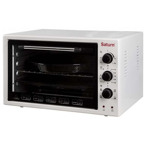 Печь электрическая Saturn ST-EC3802 White