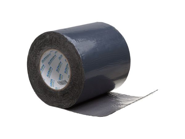 Лента герметизирующая Alenor BF бутиловая 150 мм x 3 м графитовая