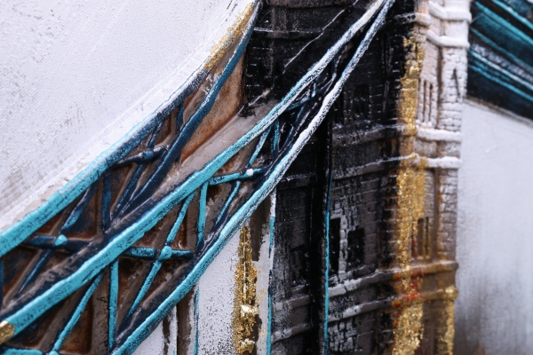 Картина Тауэр Бридж 70x140 см F740A 