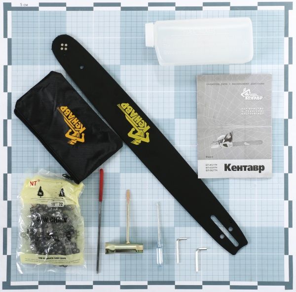 Бензопила Кентавр БП-4521ТН цепная 2ш+2ц