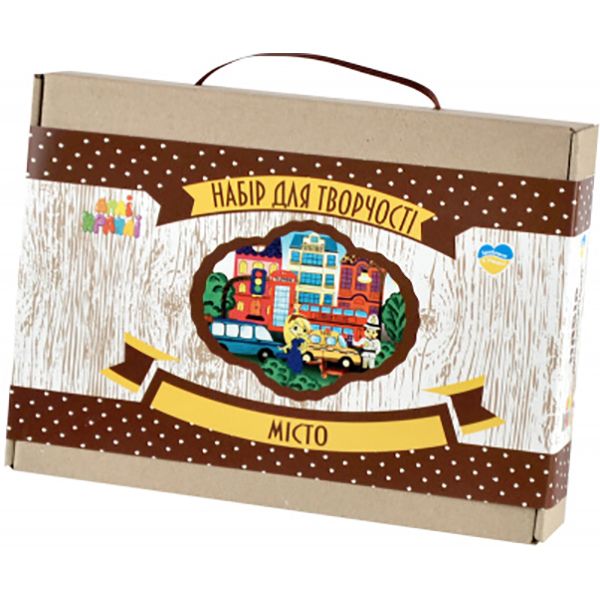 Набір для творчості Дерев'яний театр Місто 