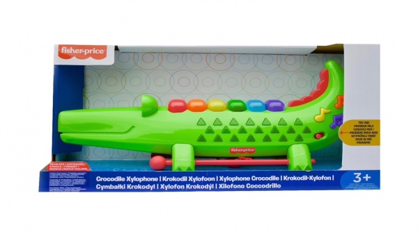 Ксилофон Fisher Price Веселый крокодил 22282