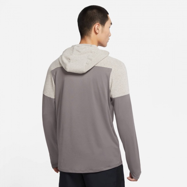 Джемпер Nike M NK TF ELMNT RDVN HOOD DM4638-289 р. S бежевый