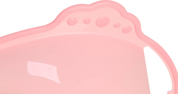 Накладка детская на унитаз Bambinelli с резинкой розовый 39x30x13.5 см