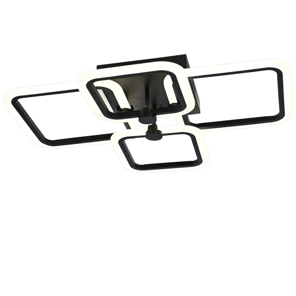 Люстра светодиодная Victoria Lighting 64 Вт черный Fixy/PL4 black 