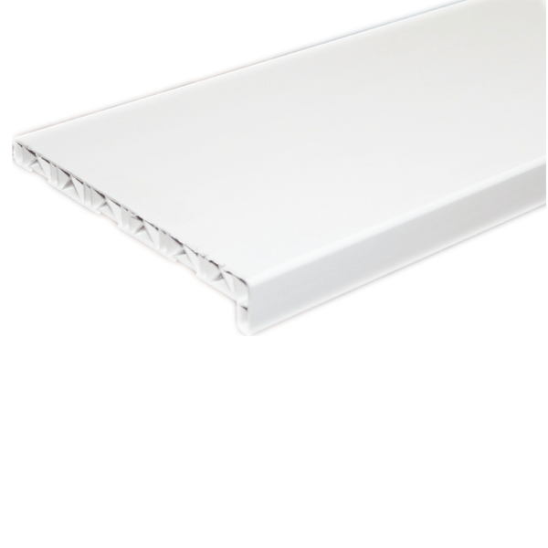 Підвіконня пластикове 5950х200 мм біле