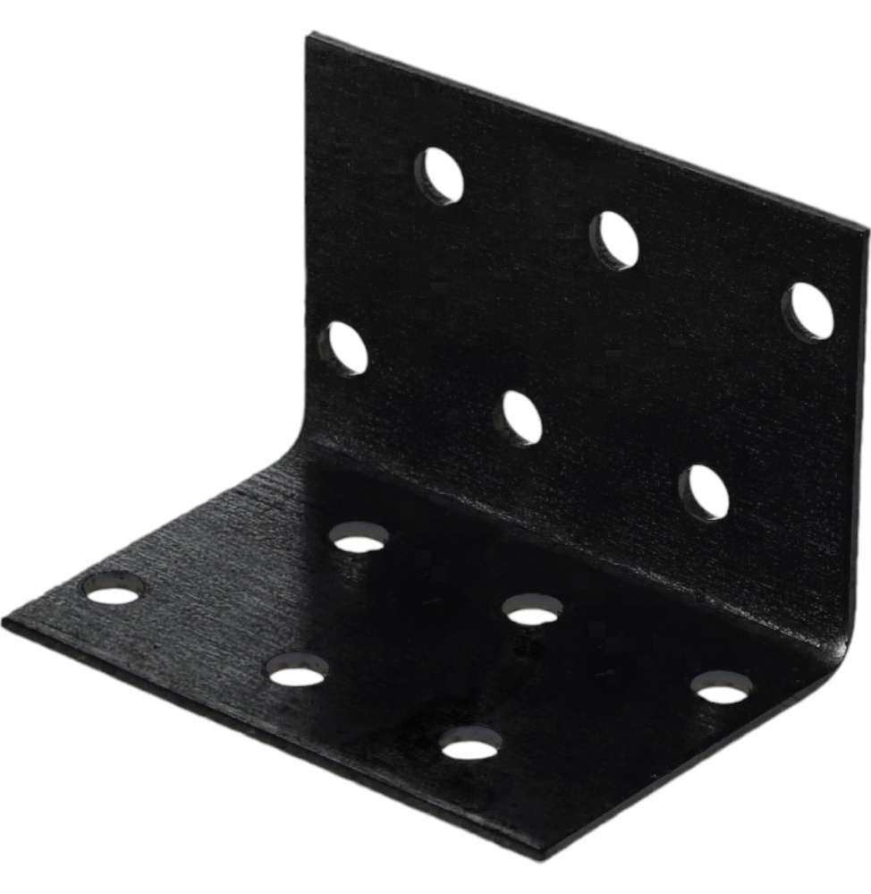 Уголок перфорированный равносторонний 40x40x60 мм 2 мм порошковая краска