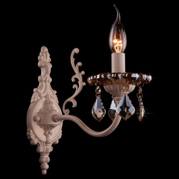 Бра Strotskis Joanna 1x60 Вт E14 бело-золотистый 3281/1 