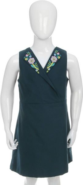 Сарафан шкільний Едельвіка 128 зелений 109-19/00 