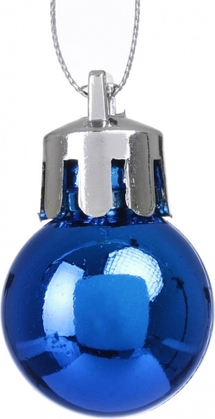 Набір ялинкових куль колір в асортименті d 20 мм 24 шт./уп.