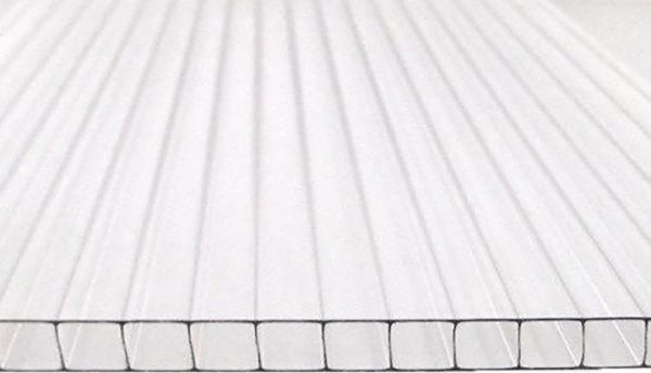 Поликарбонат сотовый Bauglas 1УФ ПК Bauglas ST Longlife 4 мм 2000x1050 мм прозрачный 