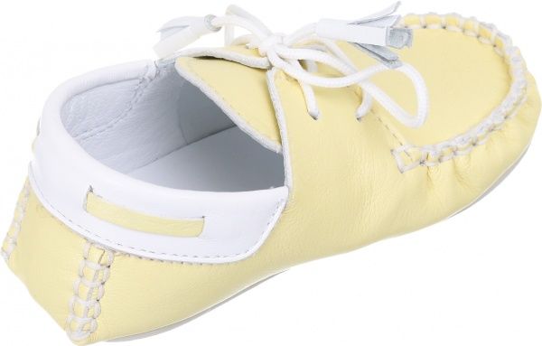 Пінетки дитячі MiracleMe 1615 р. 20 жовтий із білим 