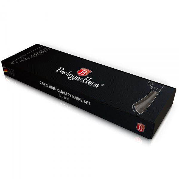 Набір ножів Metallic Line CARBON Edition 2 предмети BH 2140 Berlinger