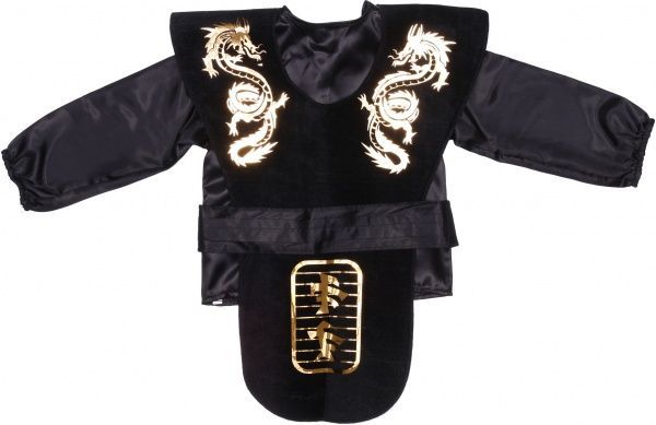 Костюм дитячий карнавальний КАРНАВАЛІЯ Ніндзя 3-5 років р.110 – 120 чорний 