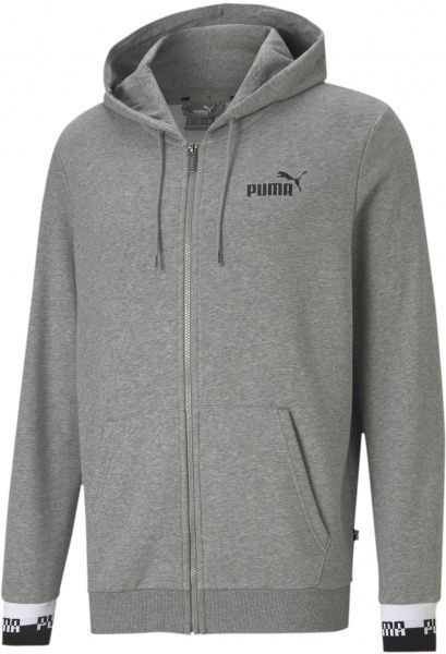 Джемпер Puma AMPLIFIED FZ Hoodie 58578503 р. M серый