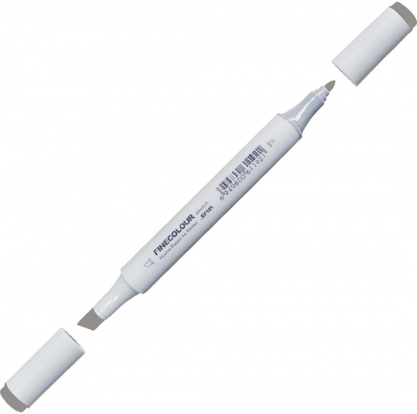 Маркер спиртовий FINECOLOUR Junior EF101-256 сірий тонер №7 