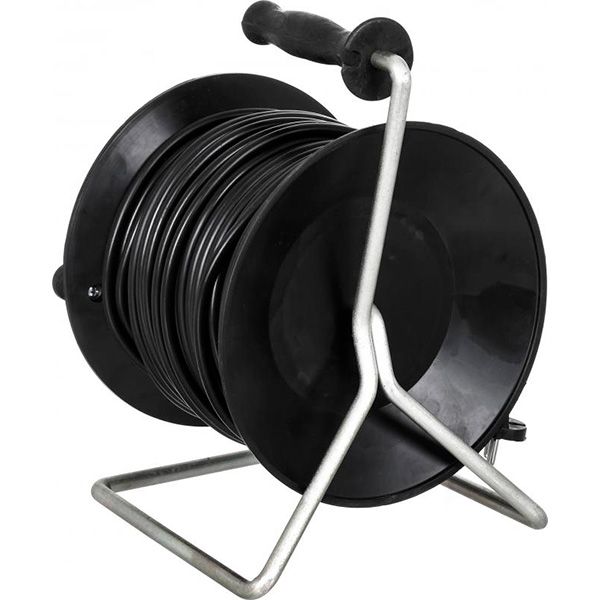 Удлинитель ОТК без заземления 3 гн. черный 40 м 