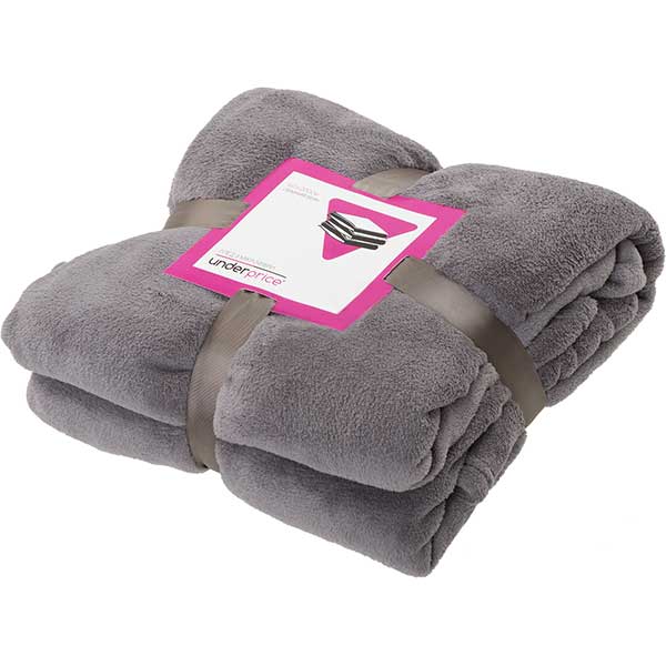 Плед мікрофібра Underprice темно-бежевий 200x220 см