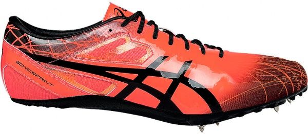 Кросівки Asics Sonicsprint G601Y-0690-10 р.10 чорний із помаранчевим