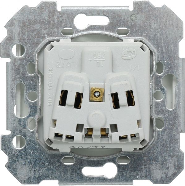 Розетка Siemens Iris 2P+Z 16 А 250 В алюминий меркурий 18572 MA