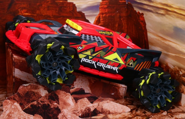 Машинка на р/к Nikko Rock CrushR Red Lightning 1:18 10212