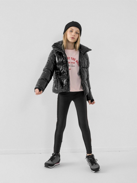 Пуховик 4F J4Z21-JKUDP202-20S р.122 чорний