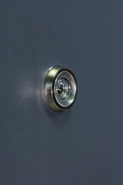 Дверь входная Булат Статус 245 графит матовый / белый супермат 2050x950 мм правая