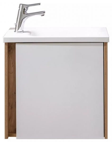 Тумба підвісна ЮВЕНТА Susie - 50 Дуб Вотан з умивальником 