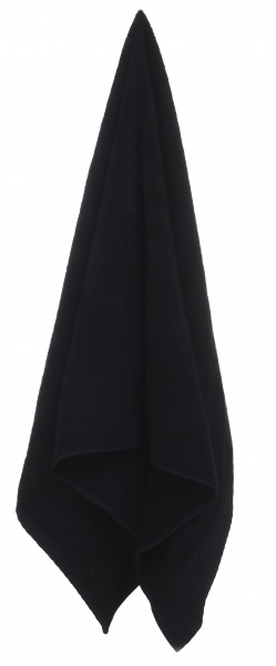Полотенце Pelusa 70x140 см черный 