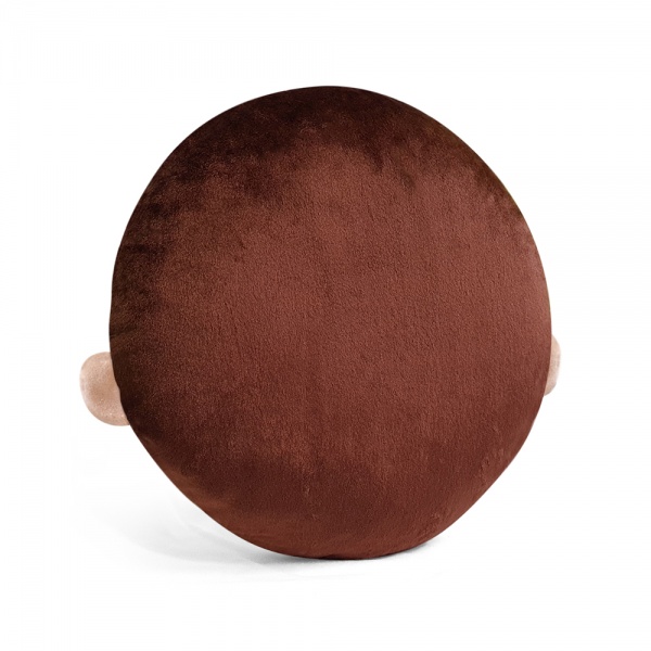 Подушка декоративная лицо Морти 33x33 см бежево-коричневый WP Merchandise 