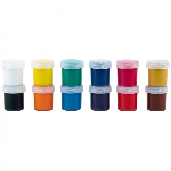 Гуашь 12 цветов 20 мл HK23-063 KITE