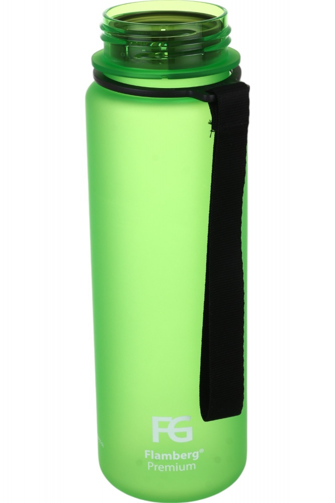 Пляшка для води Flamberg Premium Frosted 500 мл салатовий