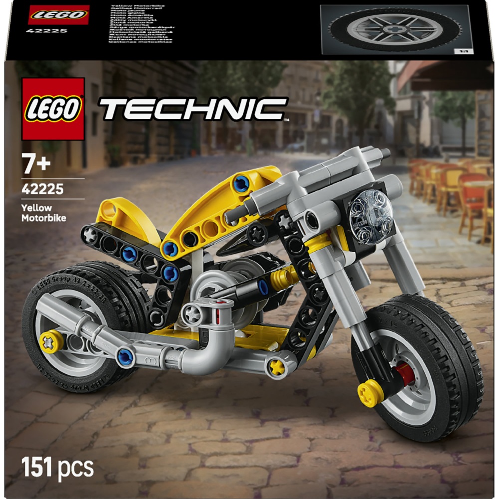 Конструктор LEGO Technic Желтый мотоцикл 42225
