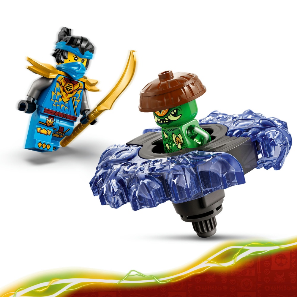 Конструктор LEGO NINJAGO Ния против спинера монстра-мутанта 71849