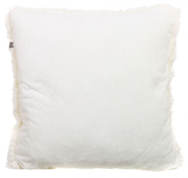 Подушка декоративна травичка 30x30 см молочний Анна 