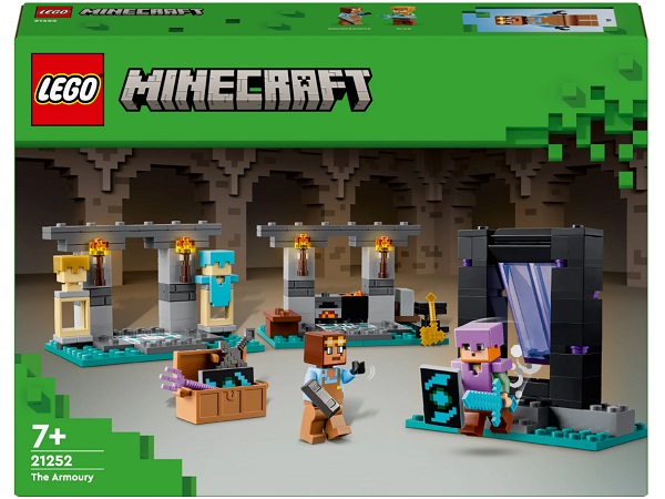 Конструктор LEGO Minecraft Зброярня 21252