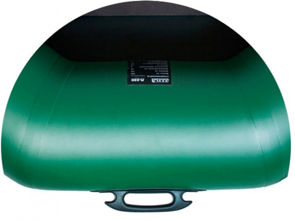 Човен надувний Ладья гребний ЛТ-310С зі слань-килимом зелений