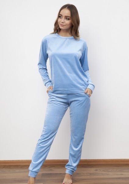 Костюм домашній жіночий Roksana №675/50020 р. XXL блакитний 